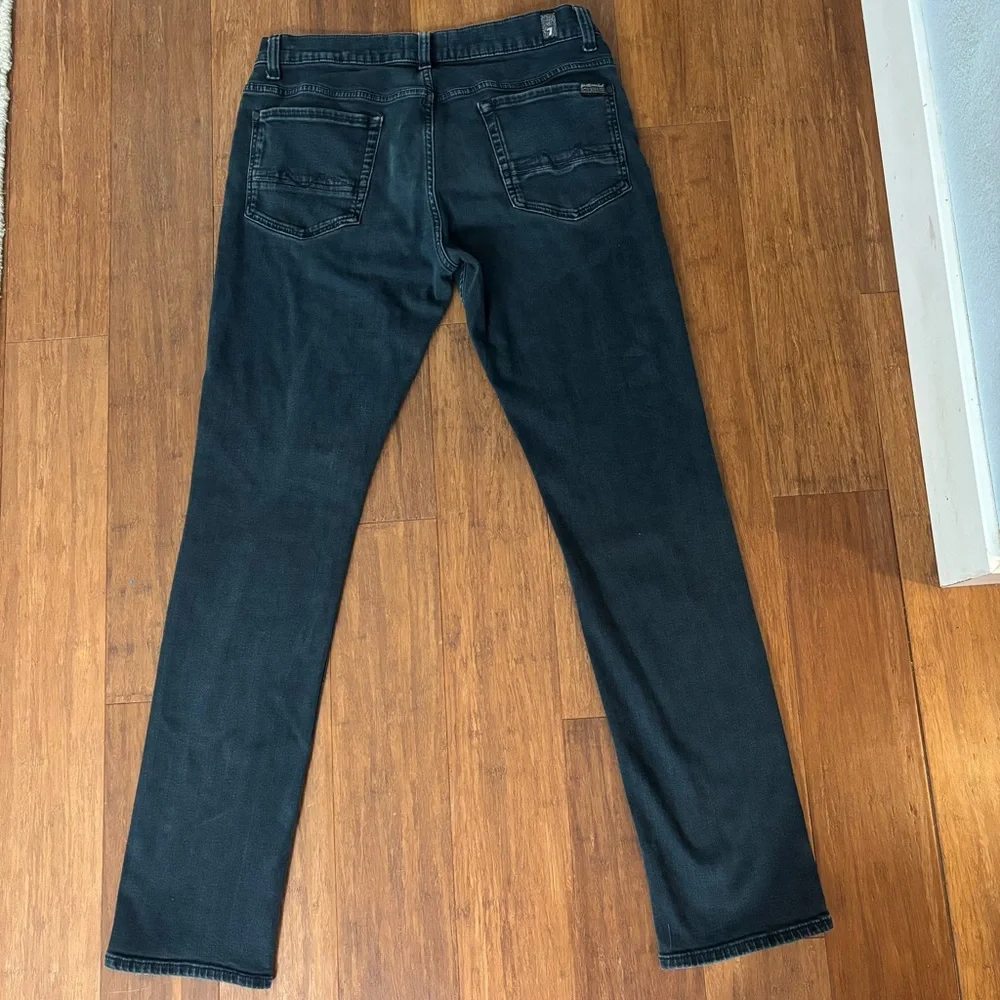 7 For All Mankind Men’s Luxe Performance Ronnie Slim Jeans Size 33